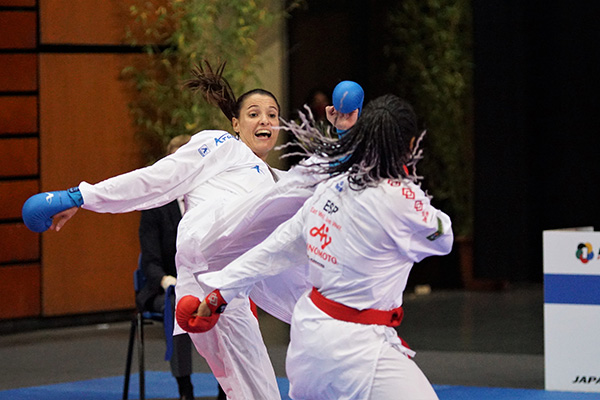 Alisa Buchinger beim Karate1 Lissabon 2021