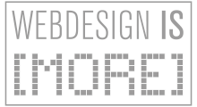 webdesign is more 2022 LOGO