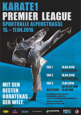 Karate1 2016 Plakat btn